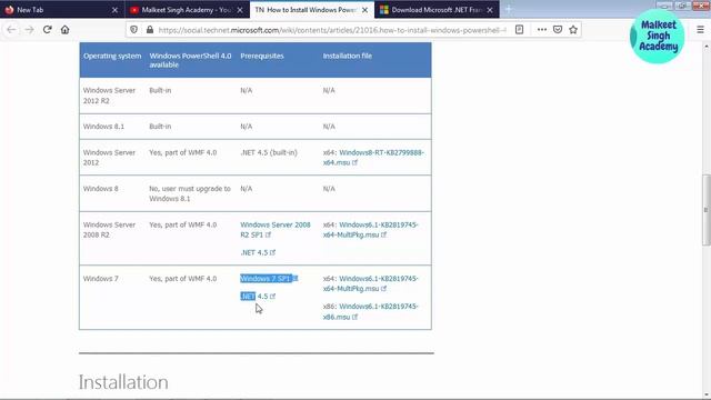 How to update powershell in windows 7 || 2.0 to 4.0 version смотреть онлайн