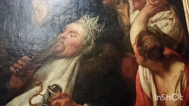 Якоб Йорданс "Король пьет".Из собрания Пермской художественной галлереи. смотреть онлайн