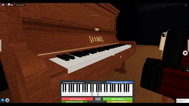 Joe Hisaishi - Merry Go Round of Life (Howl's Moving Castle Theme) in Roblox Piano смотреть онлайн