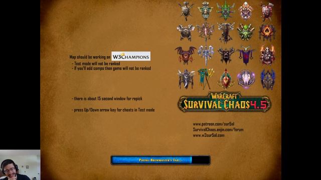 Warcraft 3 Reforged: Survival Chaos 4.5 #152 - Playing the Horde Races! смотреть онлайн