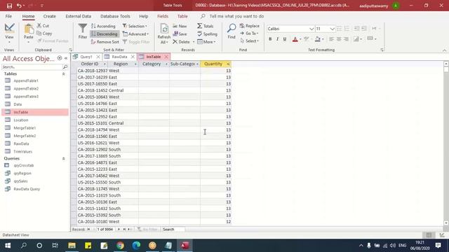 SQL USING MS ACCESS | SESSION 08 | SQL QUERY PART 6 смотреть онлайн
