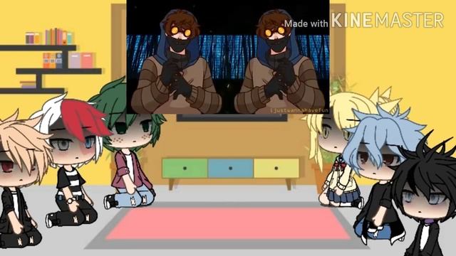 |BNHA Reacts to Creepypasta memes|Lazy| смотреть онлайн
