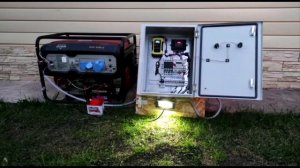 Щит АВР с автозапуском генератора