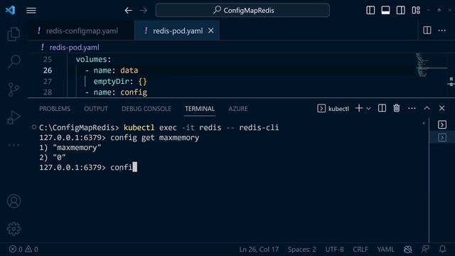 ConfigMaps in Kubernetes (Configuring Redis) | Kubernetes شرح смотреть онлайн