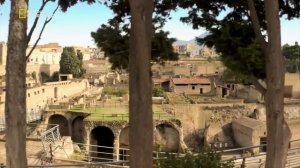 Геркуланум римский город .Дошедший до наших дней в почти неизменном виде .