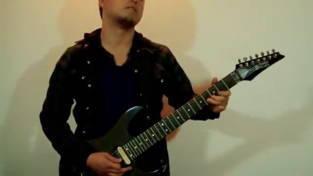 Improvisacion en Ibanez RG 7 - solo de guitarra смотреть онлайн