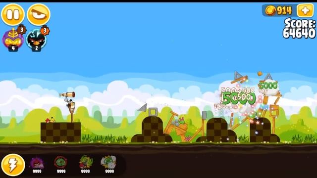 Angry Birds Seasons Easter Eggs All Levels