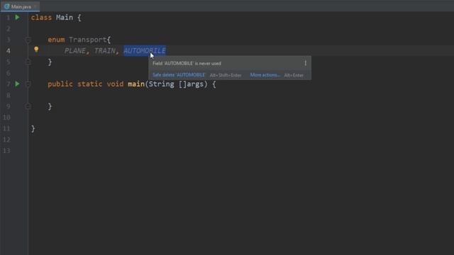 Java Enum Tutorial смотреть онлайн
