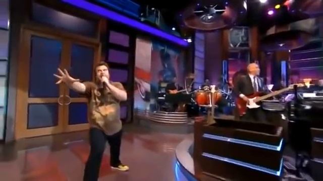 Jack Black singing War Pigs | The Tonight Show with Jay Leno смотреть онлайн