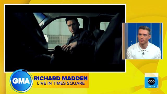 Richard Madden Talks About New Series, 'Citadel' L GMA