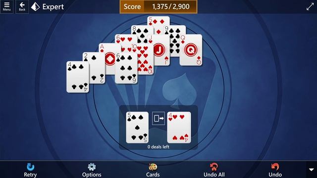 Microsoft Solitaire Collection: Pyramid - Expert - February 26, 2021 смотреть онлайн