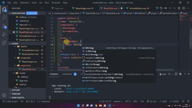 Slider w Vue 3 odc. 3 - Dodanie propsów - Projekt z Dziedziuchem смотреть онлайн