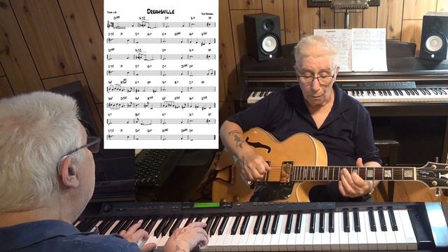 Dreamsville ( TvdH ) -Jazz guitar & piano cover ( Henry Mancini ) смотреть онлайн
