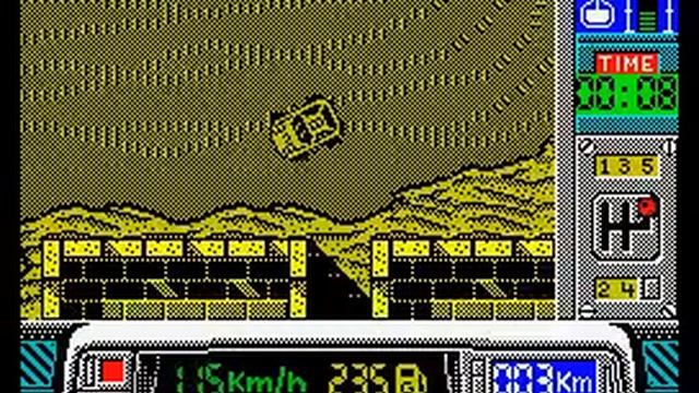 Paris-Dakar Walkthrough ZX Spectrum