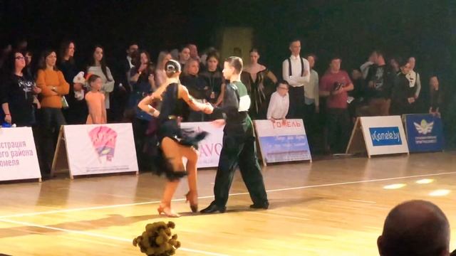 Гудович - Канончик Gomel Open 2019 Junior 2 RS LA Samba смотреть онлайн