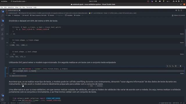 Cross-Validation - Python - Sklearn смотреть онлайн