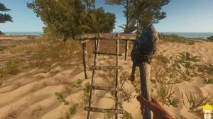 Stranded Deep [v.0.01] #5 - Крафтим лестницу и фундамент.