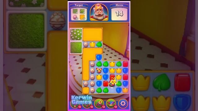 Royal Match Level 167 - No Boosters