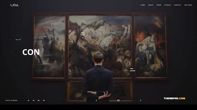 Minami - Ajax Portfolio WordPress Theme business clean смотреть онлайн