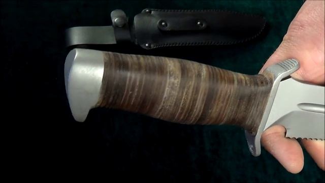 Нож Катран-3 (сталь 70Х16МФС), кожа смотреть онлайн