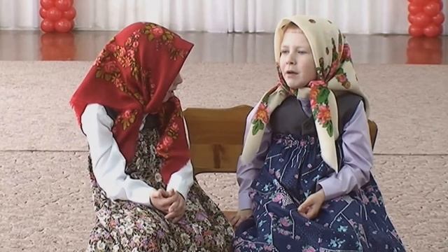 Выступление детей, сценка с бабушками смотреть онлайн