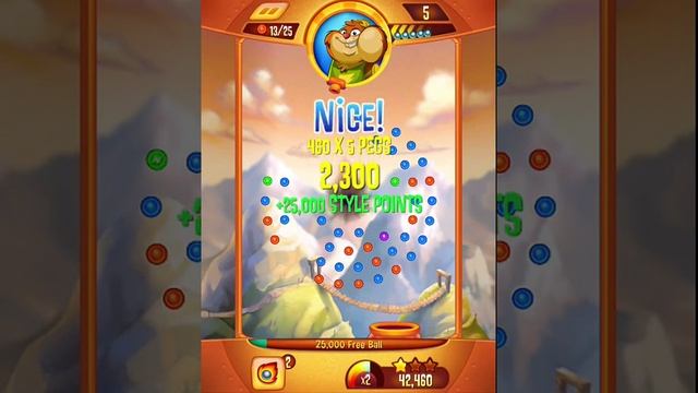 Peggle Blast Level 18 смотреть онлайн