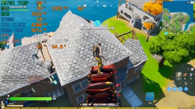 1080p Epic, Fortnite, I7 9700F RTX 2070 Super, Testing Game Average FPS смотреть онлайн