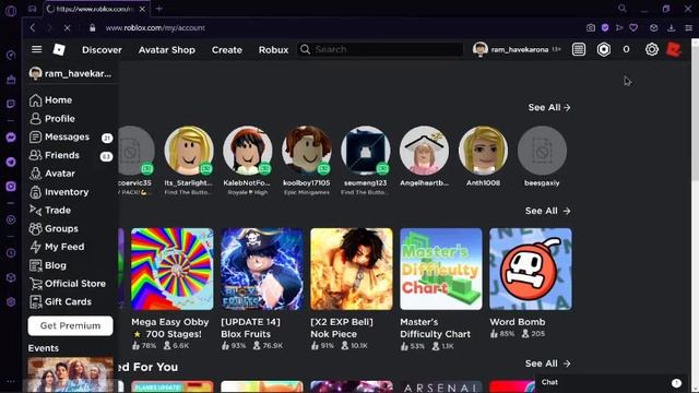 How to get notification on roblox when your friend is online or joined a game !! (NOT CLICKBAIT) смотреть онлайн