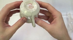 Как склеить фарфоровую чашку? Пример на чашке Фарфортрест 1924-1930 годов