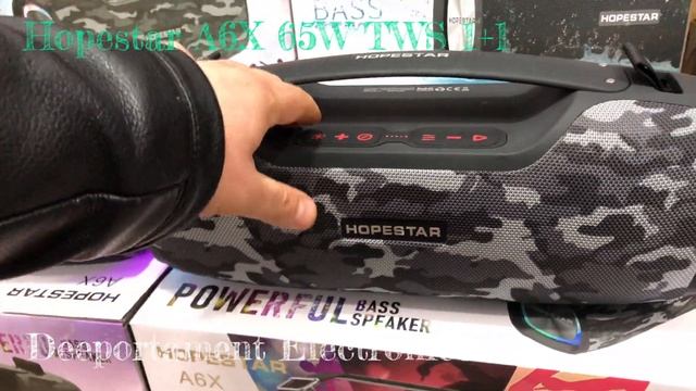 Колонка HOPESTAR A6X TWS 1+1 смотреть онлайн