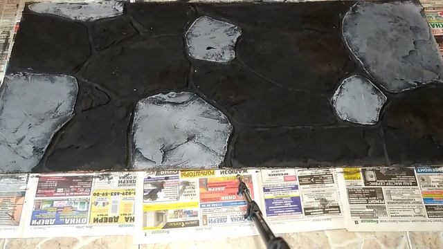 Декоративный камень из плиточного клея за копейки. смотреть онлайн