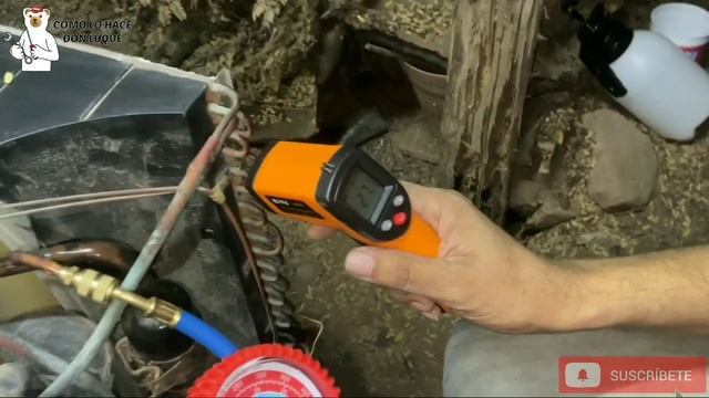 Cargar de gas R22 en aire de ventana LG explicacion paso a paso смотреть онлайн