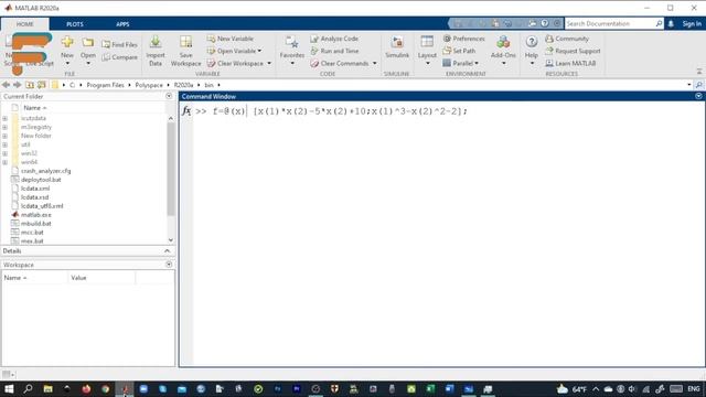 "fsolve" in MATLAB: Solving system of nonlinear equations using "fsolve" command in MATLAB смотреть онлайн