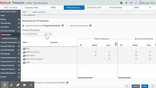 Document Manager Navigation and Permissions смотреть онлайн