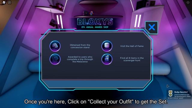 [EVENT] How to get BLOXY BUILDER'S HELMET + SHIRTS & PANTS in 8TH ANNUAL BLOXY AWARDS! [ROBLOX] смотреть онлайн