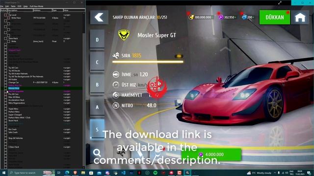 Cheat Table for Asphalt 8: Airborne in ( v7.2.1a ) 52 Hacks ( Windows & MAC ) смотреть онлайн