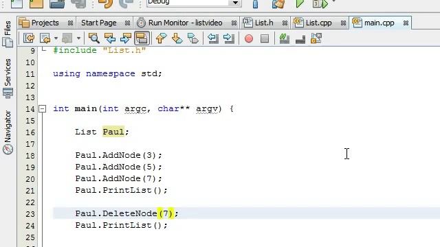 Creating a Linked List Project in C++ (Part 7) смотреть онлайн
