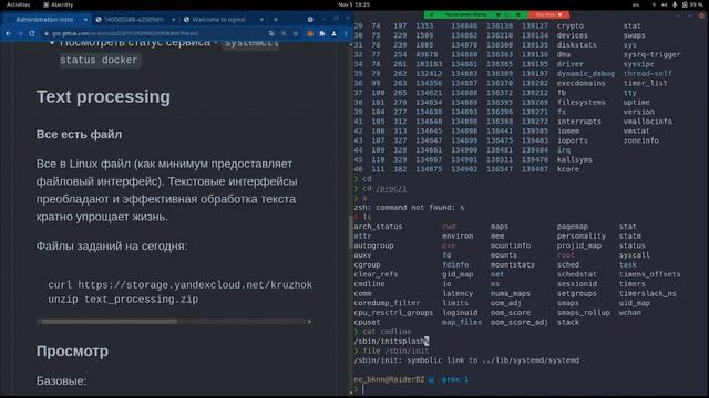 Администрирование Linux, Visibility, Systemd, обработка файлов | Кружок CTF от команды SPRUSH 2021