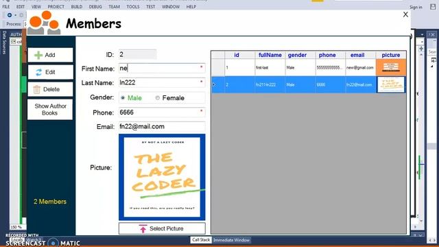 C# Project Tutorial - Create a Library Management System Using C# And MySQL - [ Part 19 ] смотреть онлайн
