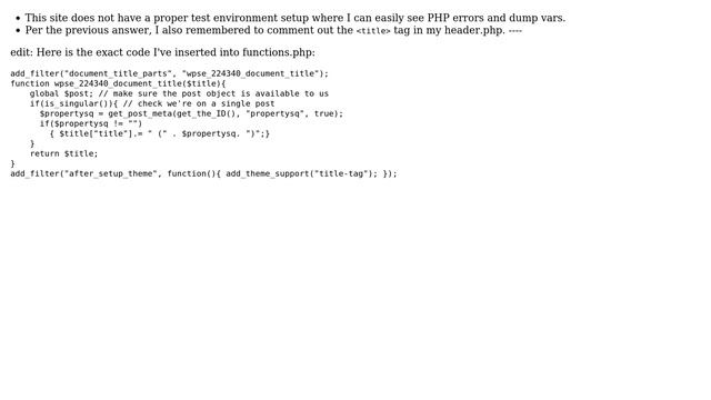 Wordpress: How to add a theme custom variable to a post title? (2 Solutions!!) смотреть онлайн