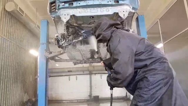 Антикор днища и арок автомобиля Mitsubishi ASX | разбор, мойка и покрытие Dinitrol, РАСТСТОП смотреть онлайн