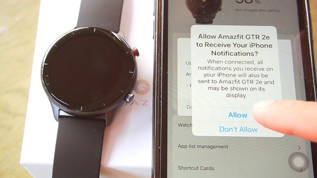 Pair Amazfit GTR 2e to Iphone смотреть онлайн