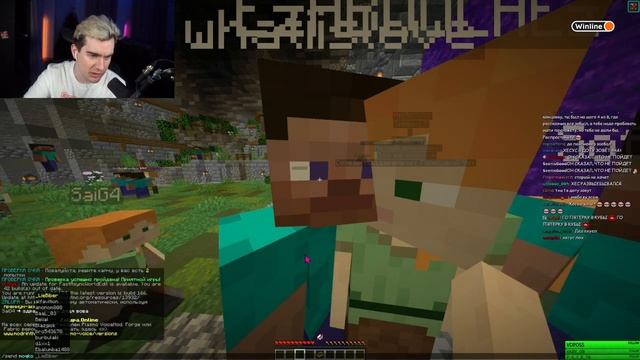 БРАТИШКИН, ДИПИНС И 89 СКВАД ИГРАЮТ В МАЙНКРАФТ С ПОДПИСЧИКАМИ + THE STANLEY PARABLE | ЗАПИСЬ СТРИМ смотреть онлайн