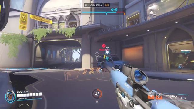 Overwatch 2 - Ana Gameplay (Nintendo Switch) No Commentary