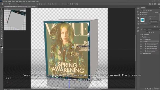 Photoshop 2021 For Beginer  [3D Model Creation]