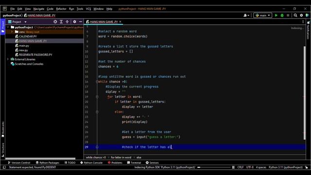 How To Code Hangman In Python | Tutorial For Beginners смотреть онлайн