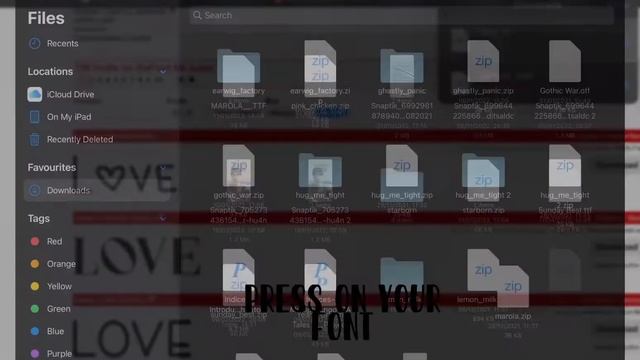 HOW TO IMPORT FONTS INTO CAPCUT ( APPLE USER TUTORIAL ) смотреть онлайн