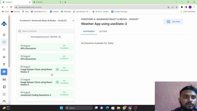 Acciojob Web Development Track || React and Redux Roadmap || Frontend 4 смотреть онлайн