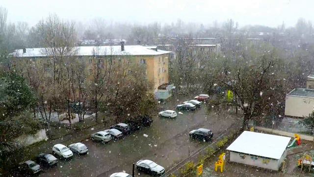 Снег весной в Алматы (попытка slomo) смотреть онлайн