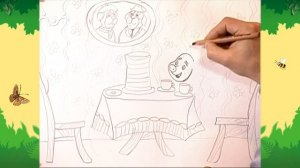 День в Шишкином Лесу. Художник. Нюка-2